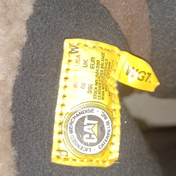 Polar Tech caterpillar suede boots 8 and 1/2 very warm. New alpaga insoles. - Picture 5 of 5